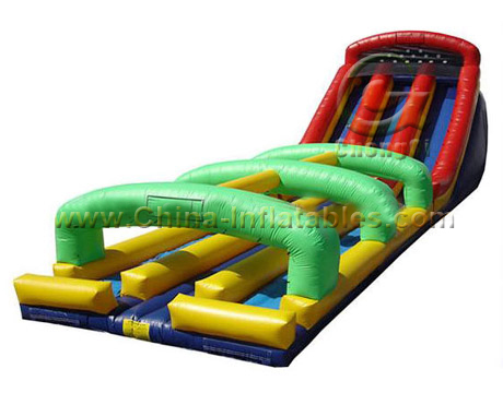inflatable water slide combo